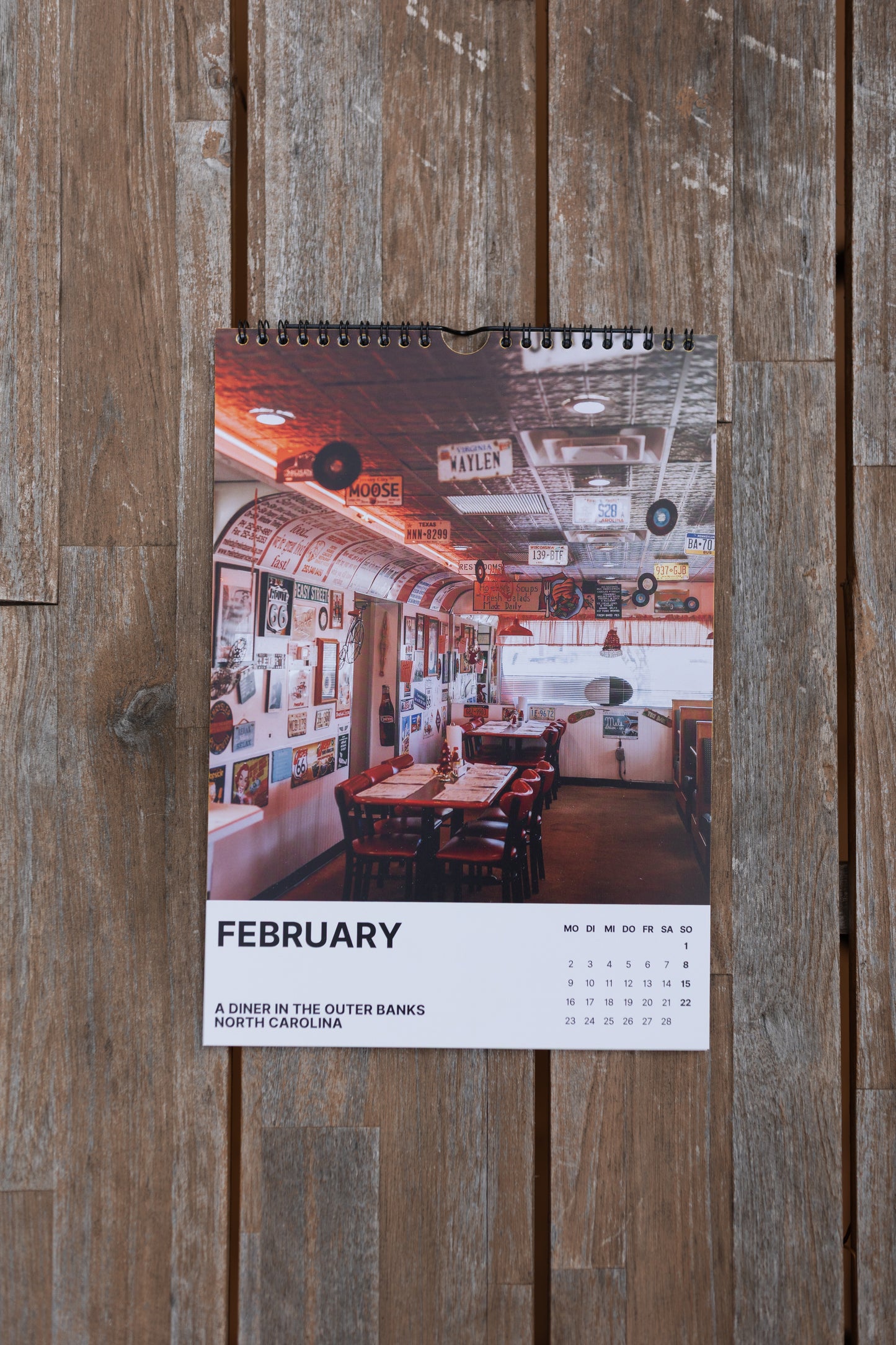 A4 Kalender Trio 2026 - NYC, California & USA im Set