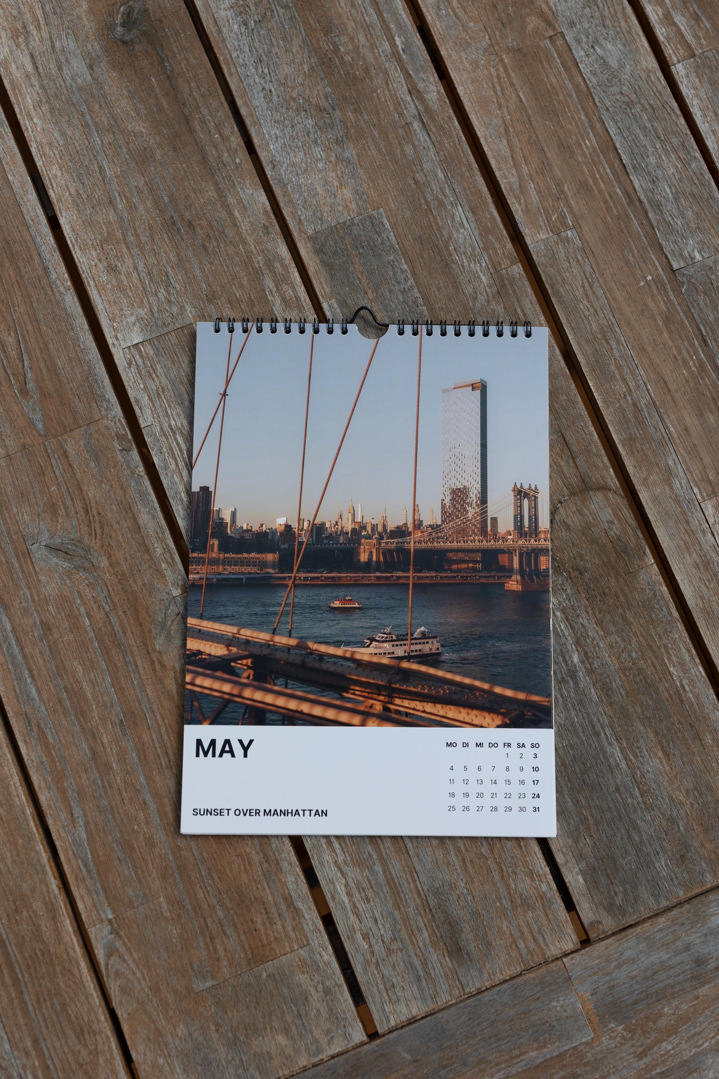 A4 Kalender Trio 2026 - NYC, California & USA im Set