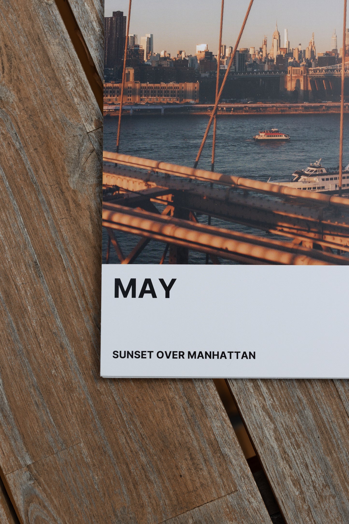 A4 Kalender Trio 2026 - NYC, California & USA im Set