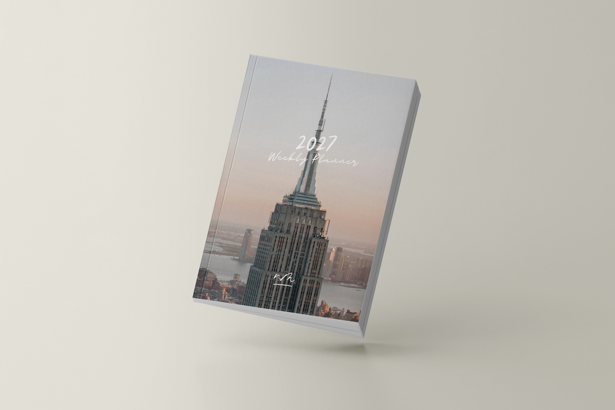 New York Jahresplaner 2027 A5 Softcover | Dein Stück NYC für unterwegs🗽