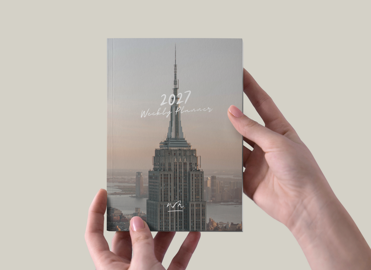 New York Jahresplaner 2027 A5 Softcover | Dein Stück NYC für unterwegs🗽