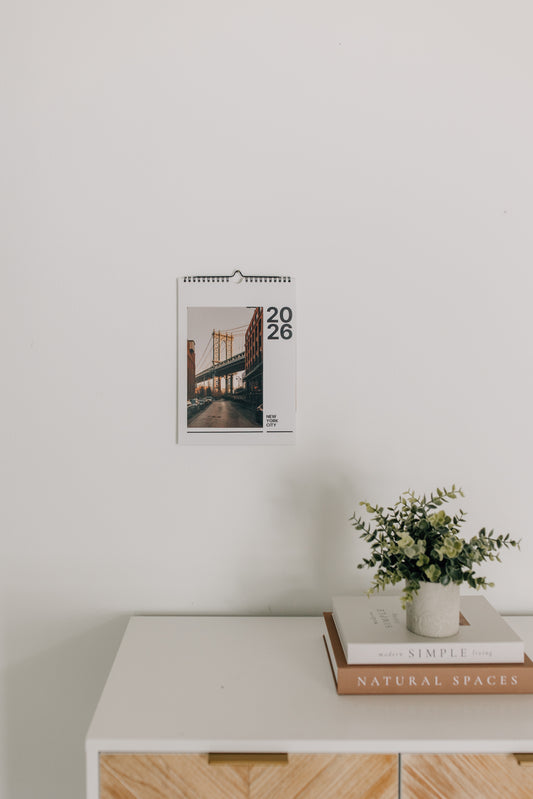 New York City Monatskalender 2026 - Ein Jahr NYC für deine Wand